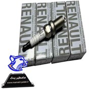 تصویر شمع پایه کوتاه تک پلاتین ال 90 - L90 (محصول رنو فرانسه) عظام 3128011 