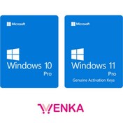 تصویر لایسنس نامحدود ویندوز 10-11 پرو 