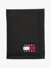 تصویر دارنده کارت تامی هیلفیگر اورجینال Tommy Hilfiger AM0AM13269BDS TJM ESS DAILY NYLON TRI WALLET 
