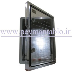 تصویر تابلو برق دیواری درب شفاف 40*30 دانوب Danub Transparent door wall panel