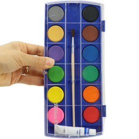 تصویر آبرنگ 12 رنگ پلیکان Pelikan Pelikan Watercolor