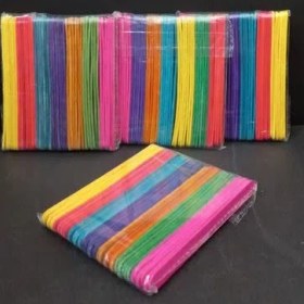 تصویر چوب بستنی رنگی 