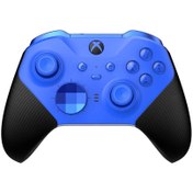 تصویر دسته بازی بی‌سیم مایکروسافت مدل XBOX SERIES X/S/One Elite Series 2 Core Edition Blue Microsoft XBOX SERIES X/S/One Elite Series 2 Core Edition Blue Wireless Controller