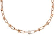 تصویر گردنبند تیفانی نگین دار سایز 2 