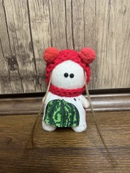 تصویر عروسک روسی دختر یلدایی 12 سانتی 