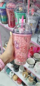 تصویر ماگ اسموتی چراغدار خرسی 