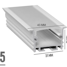 تصویر پروفیل خطی کد 5 prophil 5
