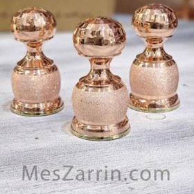 تصویر نمکدان مسی شنی 