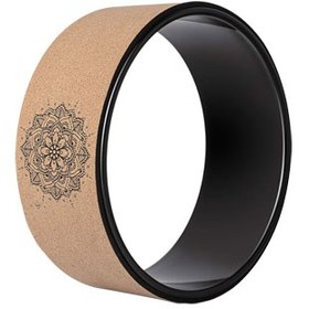 تصویر یوگا ویل چوب پنبه ای Golden Star 