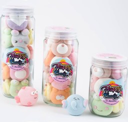 تصویر مارشملو هپی کندی جار متوسط Marshmlo happy candy
