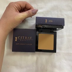 تصویر پنکک جدید سیترای شماره 206 CITRAY SOFT COMPACT POWDERحجم 11گرم 