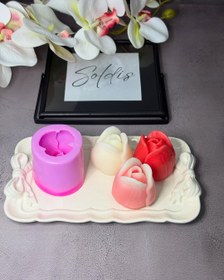 تصویر قالب گل لاله 