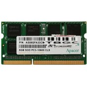 تصویر رم لپ تاپ 8 گیگ Apacer DDR3-1333-10600 MHZ 1.5V 