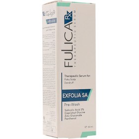 تصویر سرم رفع پوسته ریزی پوست سر فولیکا آر ایکس مدل EXFOLIA SA حجم 50 میلی لیتر Fulica Rx Exfolia Sa Flaky Scalp Dandruff Serum 200 Ml