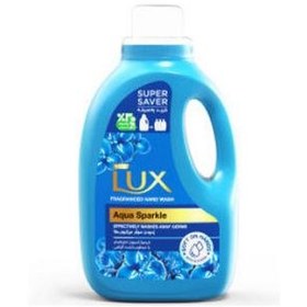 تصویر مایع دستشویی با رایحه گل نیلوفر آبی 1500 میلی لیتر لوکس Lux Aqua Sparkle Hand Wash 1500ml