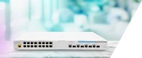 تصویر سوییچ شبکه 24 پورت کی دی تی KP-1608H4SMU Network switch KDT KP-1608H4SMU