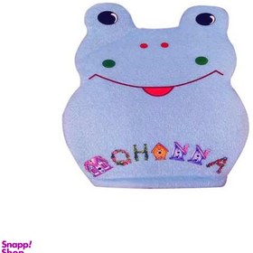 تصویر لیف حمام کودک مدل قورباغه کد Ab2 