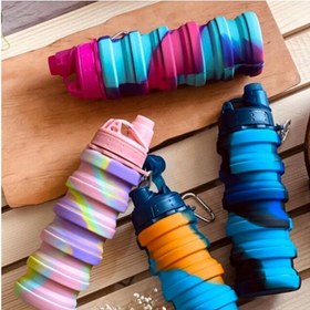 تصویر قمقمه سیلیکونی 