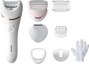 تصویر اپیلاتور فیلیپس مدل BRE720 Philips Epilator Series 8000, Wet & Dry BRE720