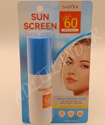 تصویر ضد آفتاب هیالورونیک اسید سادور SPF 60 sadoer sunscreen lotion hyalouronic Acid spf60