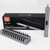 تصویر پیچ گوشتی شارژی تی بی کی مدل TBK-009 با پاوربانک 