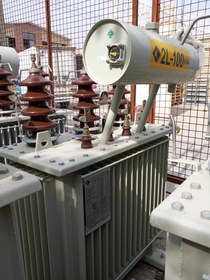 تصویر ترانسفورماتور ۱۰۰kVA کم تلفات ردیف ۲۰kV 20/0.4kV Low-less Three-phase Oil-immersed Distribution Transformer 100kVA