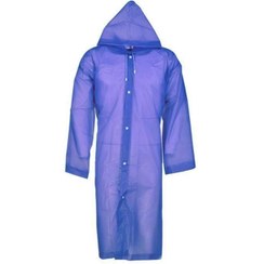 تصویر بارانی مردانه ضدآب سورمه ای مدل C-1030 