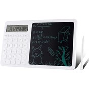 تصویر ماشین حساب و پد یادداشت گرین لاین CalcWrite Pro Green Line CalcWrite Pro calculator-Writing Pad Combo