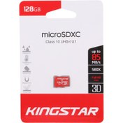 تصویر رم میکرو 128 گیگ کینگ استار KingStar 580X U1 C10 85MB/s 