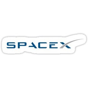 تصویر استیکر لپ تاپ استیکر ایلان ماسک – لوگوی SpaceX 