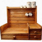 تصویر کنسول مدل کافی بار طرح رومیزی 