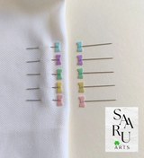 تصویر سوزن ته گرد فانتزی طرح دار 