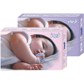 تصویر کهنه بچه فیروز سایز متوسط بسته 5 عددی Firooz Medium Cloth Diaper 5pcs