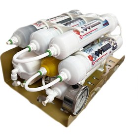 تصویر دستگاه تصفیه آب خانگی MaxGold مدل X1150 به همراه فیلتر سه عددی 