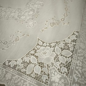 تصویر سفره و رومیزی گیپور ۸ نفره 