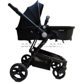 تصویر ست کالسکه دلیجان مدل هیرو Hero kraft carriage stroller Code:0306036