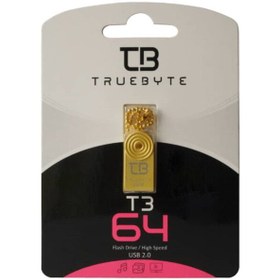 تصویر فلش مموری تروبایت مدل T3 ظرفیت 64 گیگابایت TRUEBYTE T3 64G