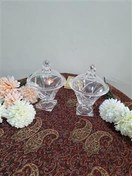 تصویر قندان بوهمیا جفت 