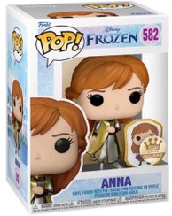 تصویر فانکوپاپ! آنا POP! FROZEN ANNA WITH PIN 582 DISNEY PRINCESS