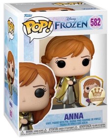 تصویر فانکوپاپ! آنا POP! FROZEN ANNA WITH PIN 582 DISNEY PRINCESS