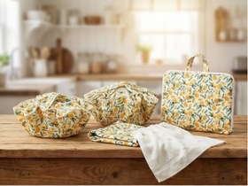 تصویر سرویس 4 تکه لیمویی set-4pic limon