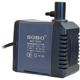 تصویر واتر پمپ آکواریوم سوبو مدل WP-3500 Submersible Aquarium Pump SOBO WP-3500