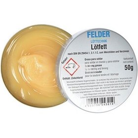 تصویر روغن لحیم استانول لاتفت آبی 50 گرم Lotfett Stannol Solder Grease 50g