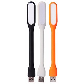 تصویر مجموعه سه عددی چراغ LED یو اس بی مدل Flexible USB Light سفید قطعات جانبی موبایل و تبلت