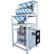 تصویر دستگاه بسته بندی چهار توزین 