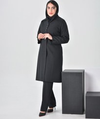 تصویر مانتو شلوار اداری کوثر سایز ۲ مشکی 