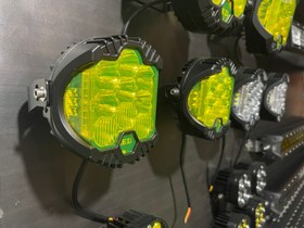 تصویر پروژکتور COBRA ساید شاتر 7 اینچ 60وات زرد (جفتی) برند mop 