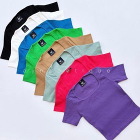 تصویر کراپ یقه مربع 