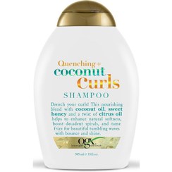 تصویر شامپو نارگیل موی فر او جی ایکس OGX OGX Quenching Coconut Curls Shampoo 385ml