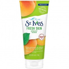 تصویر کرم اسکراب سینت ایوز مدل St. Ives Fresh Skin Apricot Face Scrub حجم 150 میلی لیتر St.Ives Fresh Skin Face Scrub With Apricot Extract 150ml